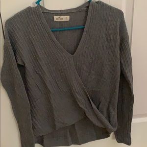 Hollister wrap sweater